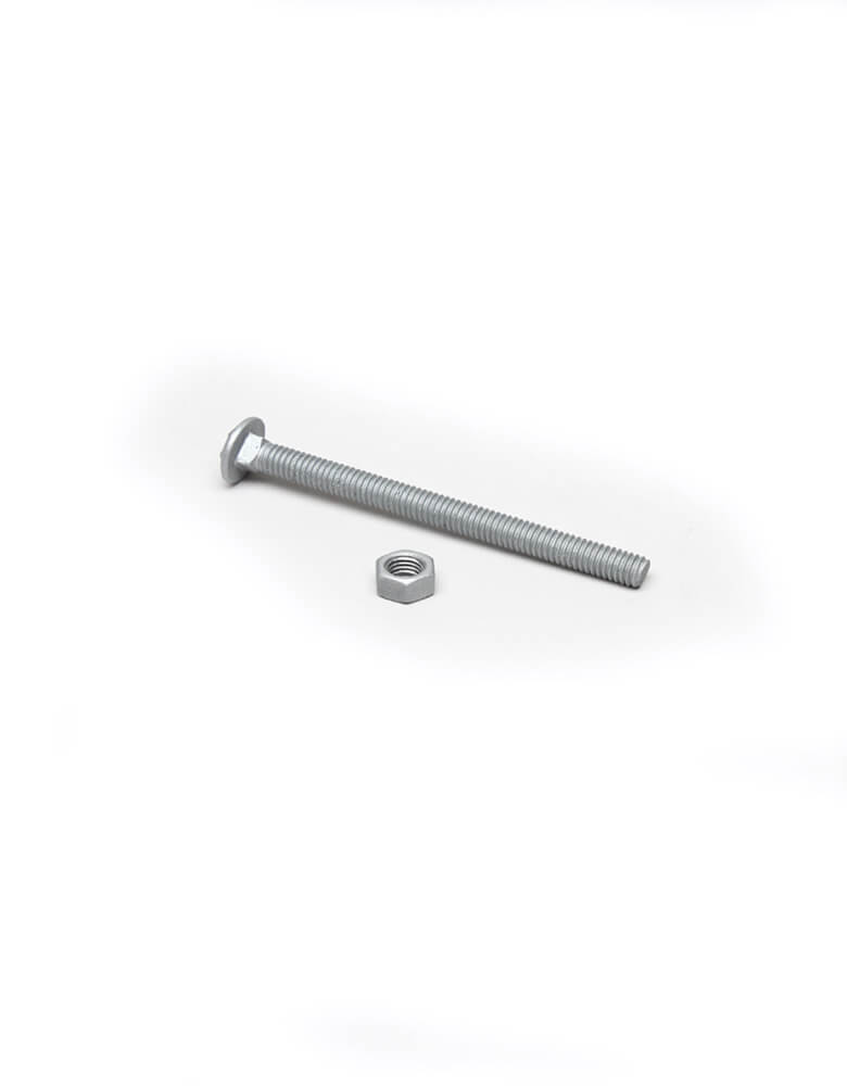 1/4" Galvanized Carriage Bolts