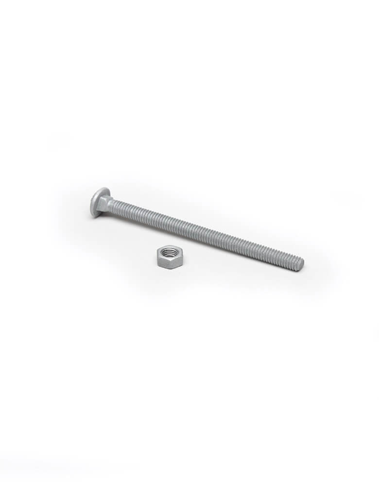 1/4" Galvanized Carriage Bolts
