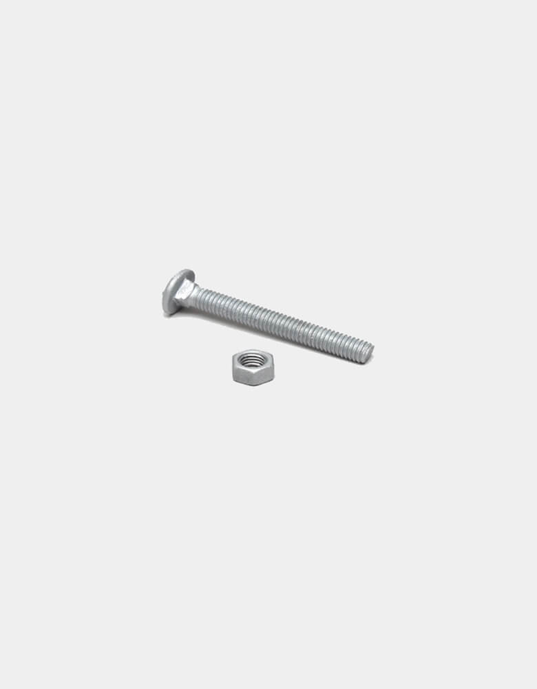 5/16" Galvanized Carriage Bolts