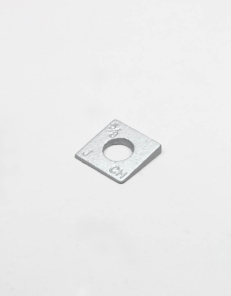 Galvanized Bevel Washer