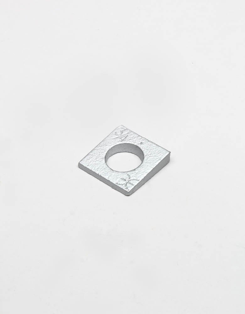 Galvanized Bevel Washer