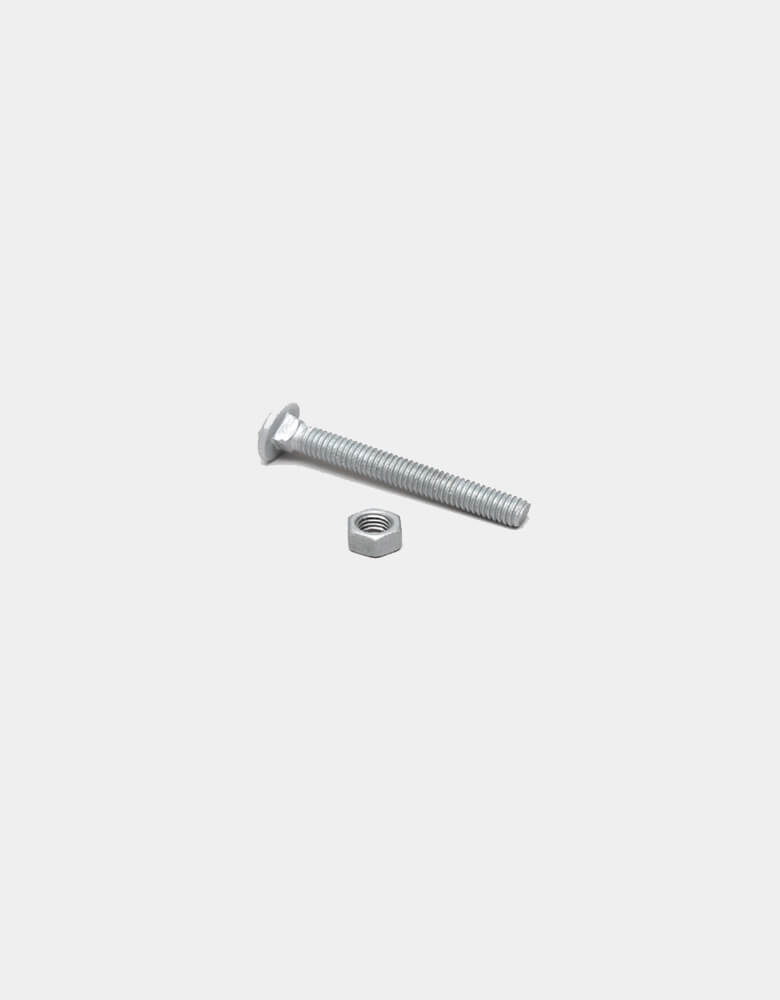 3/8" Galvanized Carriage Bolts