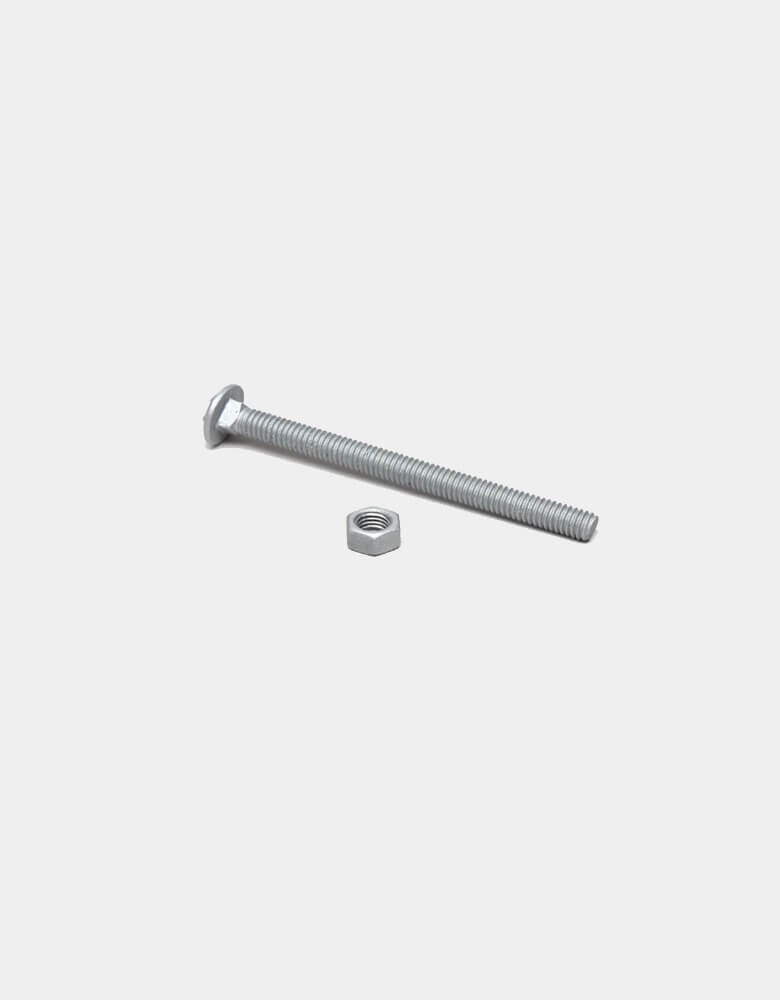 3/8" Galvanized Carriage Bolts