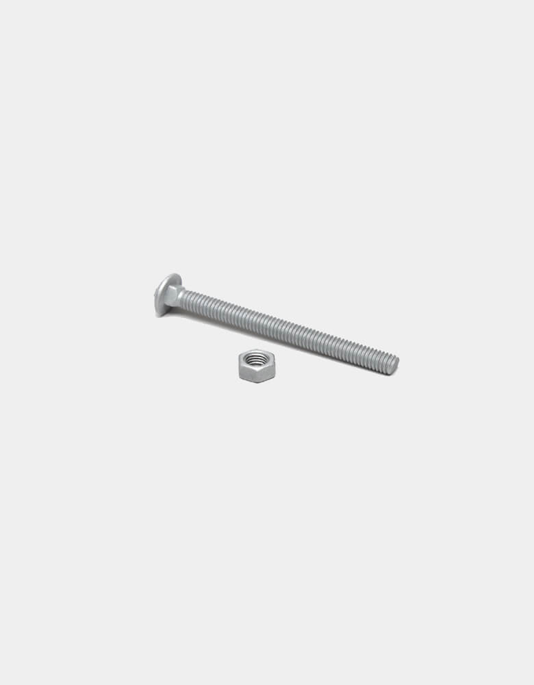 3/8" Galvanized Carriage Bolts