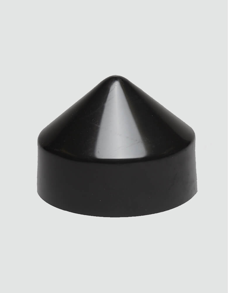Black Cone Pile Caps