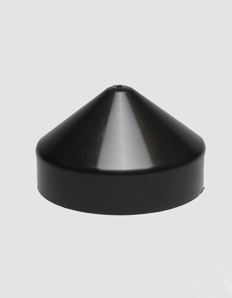Black Cone Pile Caps