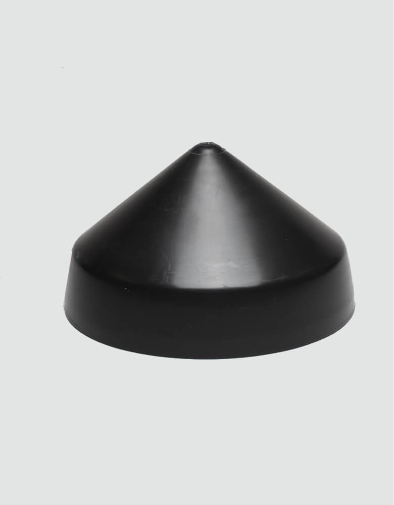 Black Cone Pile Caps