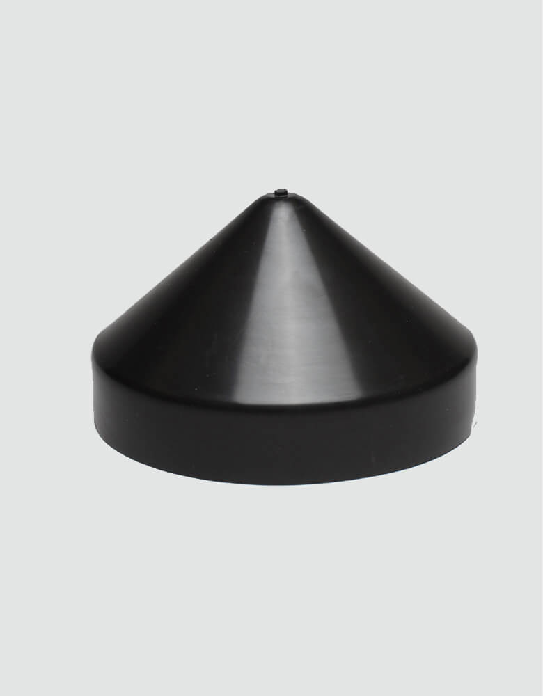 Black Cone Pile Caps