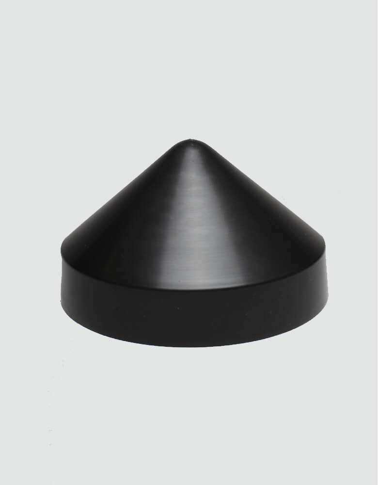 Black Cone Pile Caps