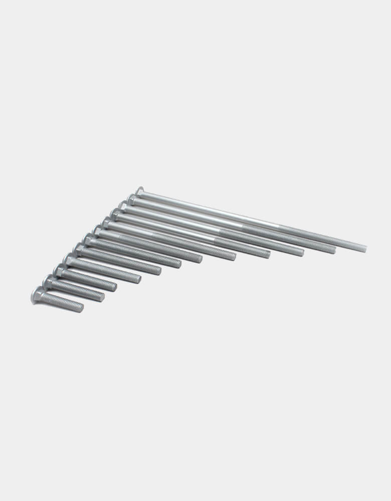 5/8" Galvanized Carriage Bolts