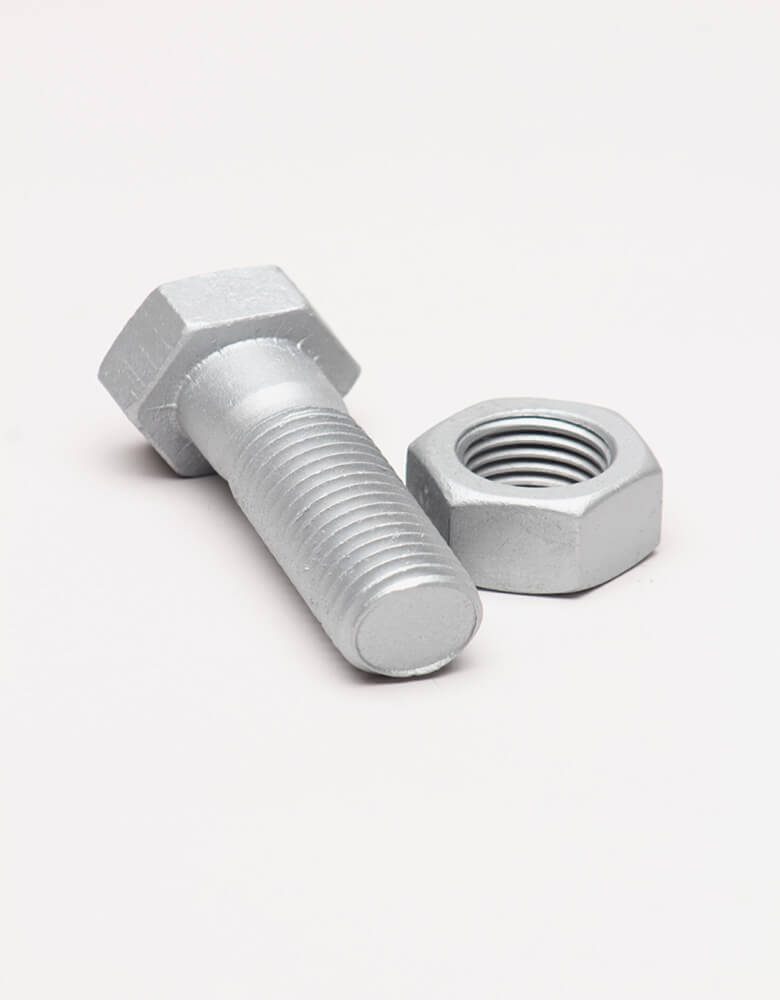 1"  Galvanized Hex Bolts