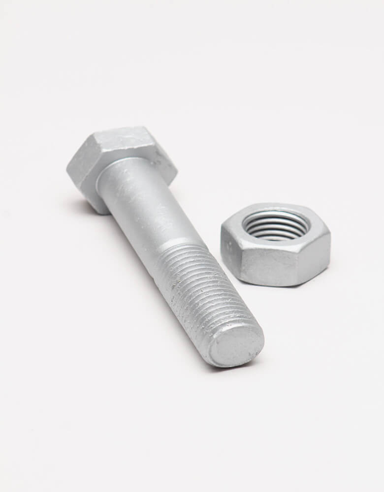 1"  Galvanized Hex Bolts