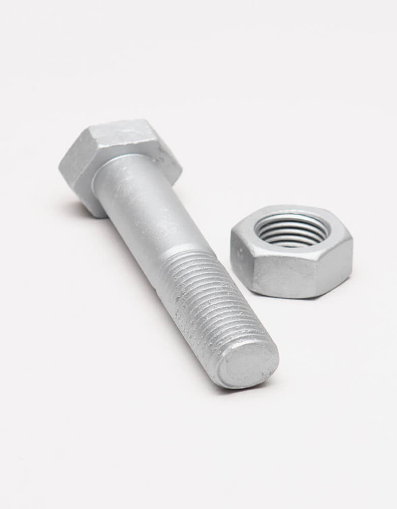 1"  Galvanized Hex Bolts