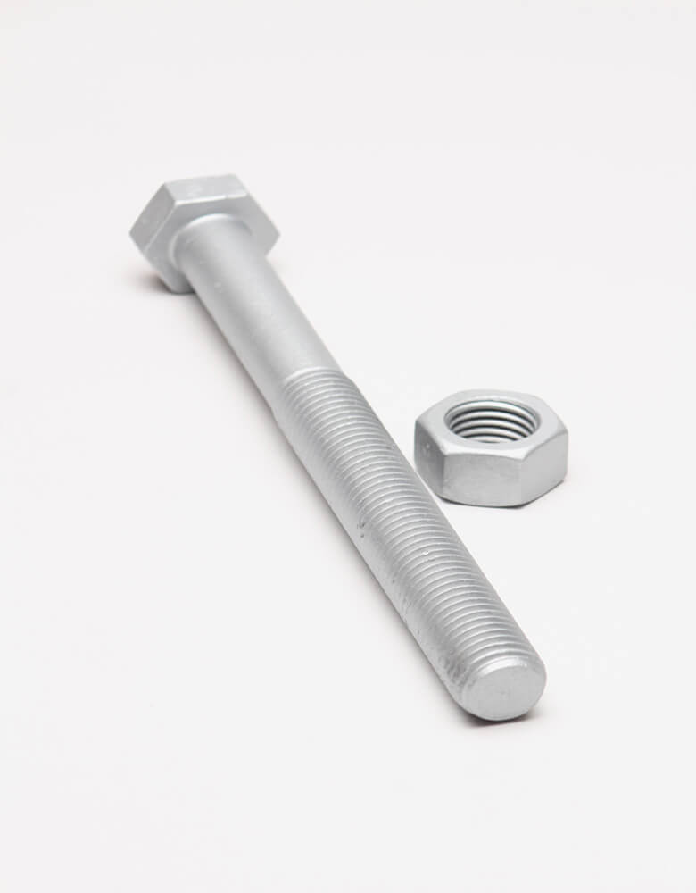 1"  Galvanized Hex Bolts
