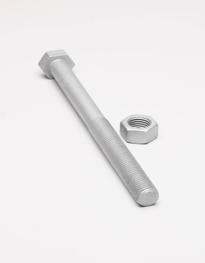 1"  Galvanized Hex Bolts