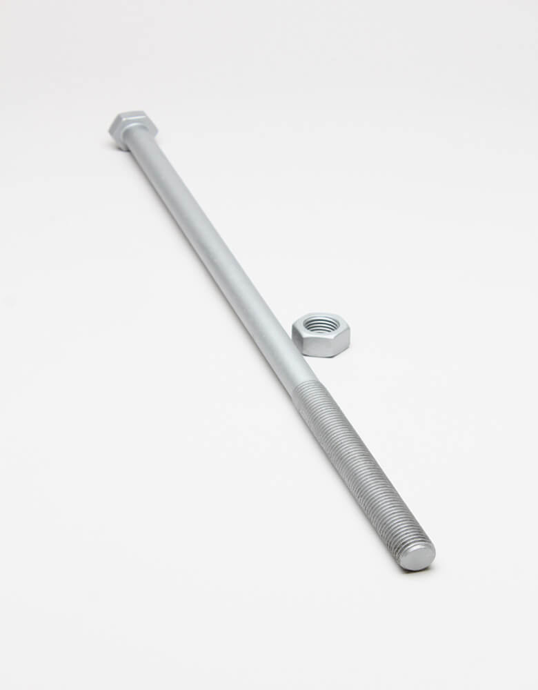 1"  Galvanized Hex Bolts