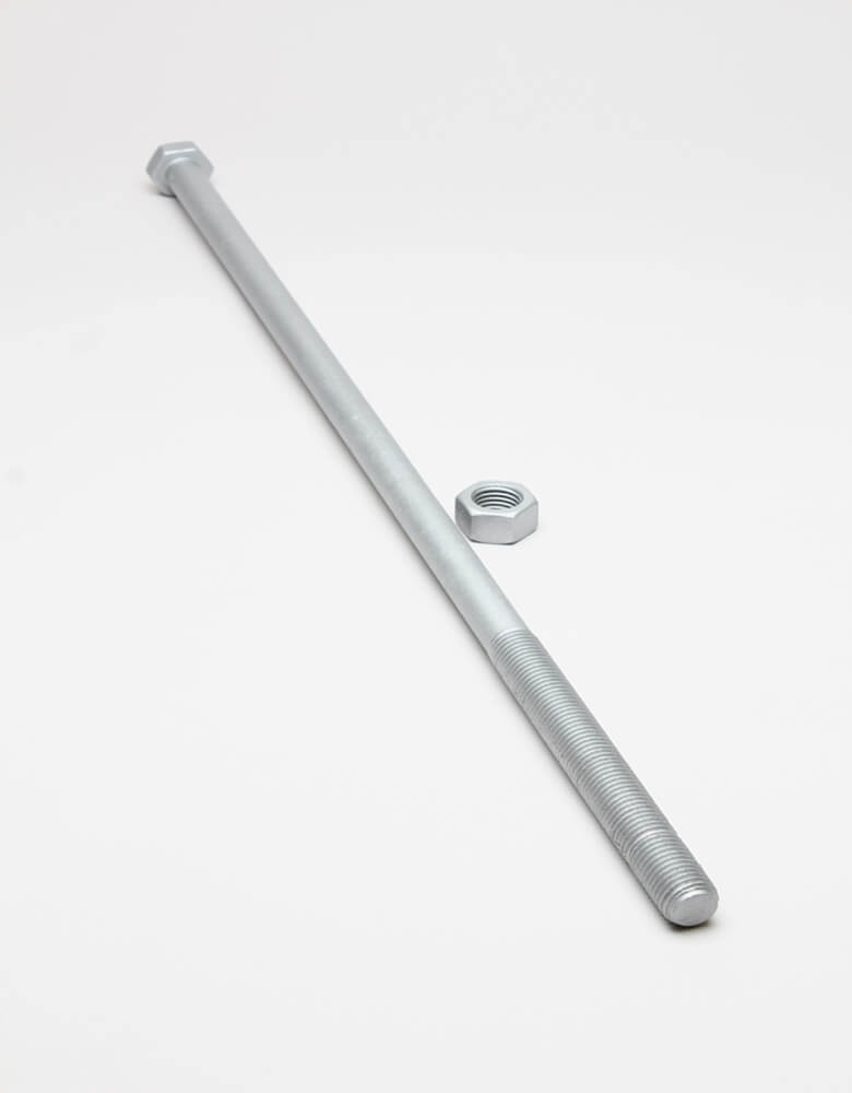 1"  Galvanized Hex Bolts