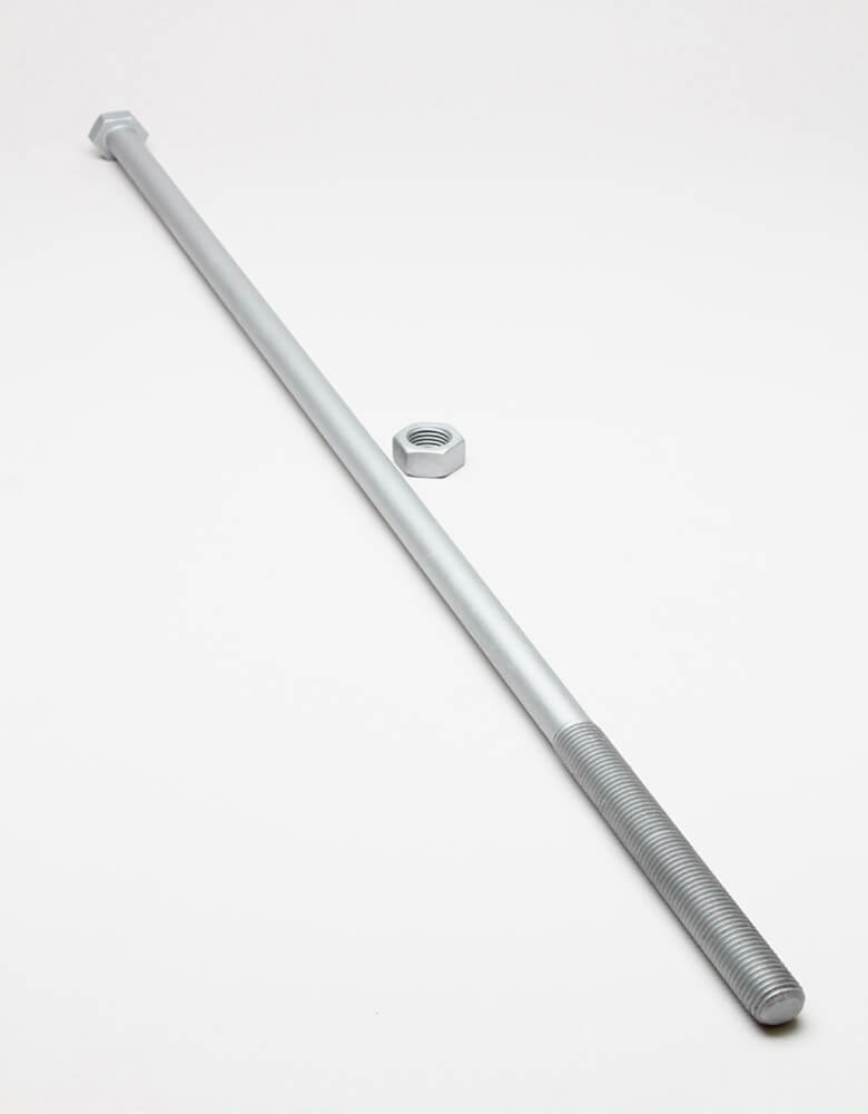 1"  Galvanized Hex Bolts