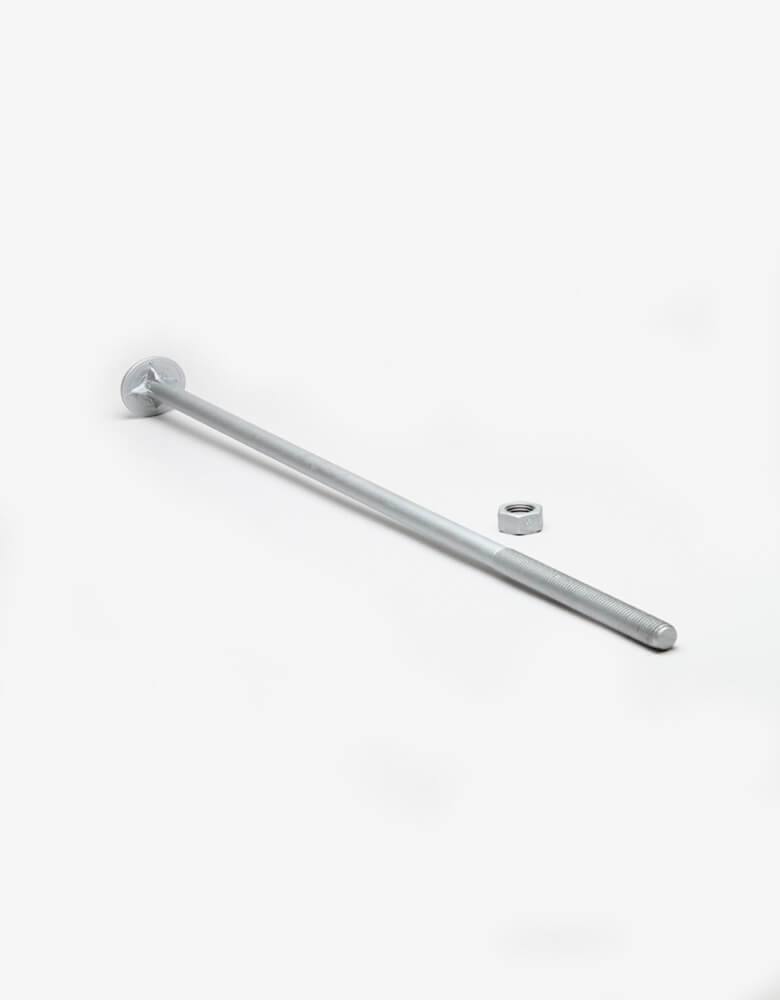 1" Galvanized Timber Bolts