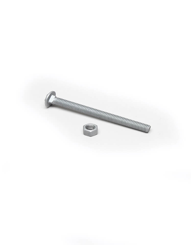 3/8" Galvanized Carriage Bolts