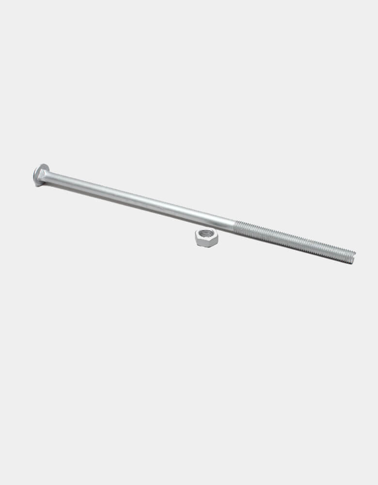 3/4" Galvanized Carriage Bolts